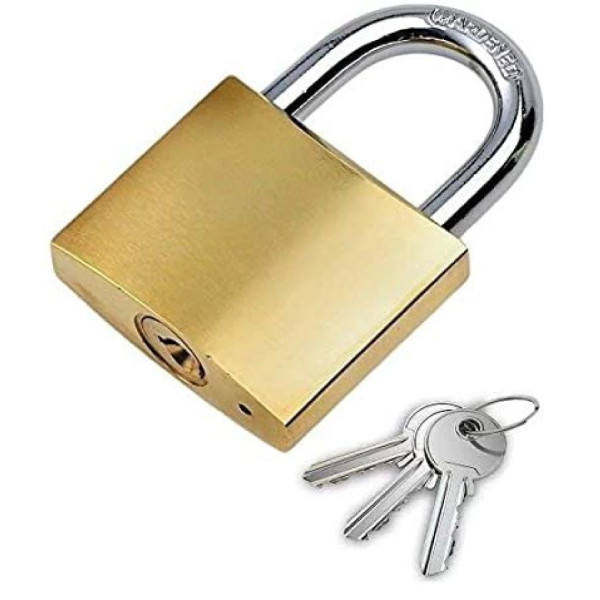 Brass pad lock  
